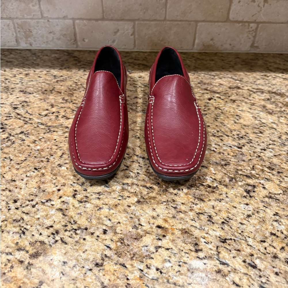 Men's Burgundy Loafers